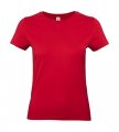 Dames T-shirt B&C E190 TW04T Red